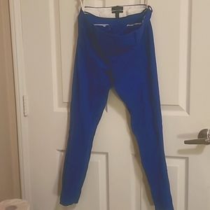 J Crew Womens Minnie Crop Pant Solid Blue
